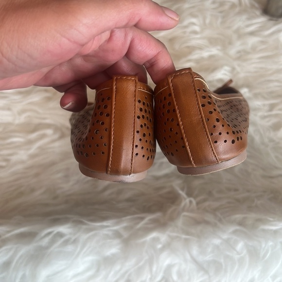 Jessica Women’s Brown/Tan Poem Journal Flat Size 7 - Picture 6 of 14